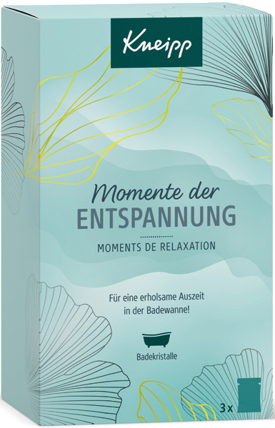 Pack Cadeau Kneipp Moments de détente 3x60g