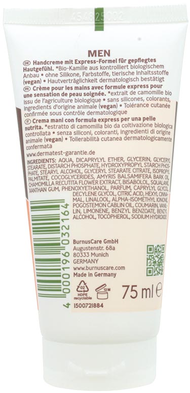 Kamill men Handcreme 75ml classic care