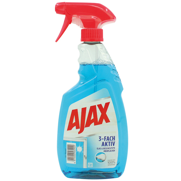 Nettoyant pour vitres Ajax 500ml 3x actif avec