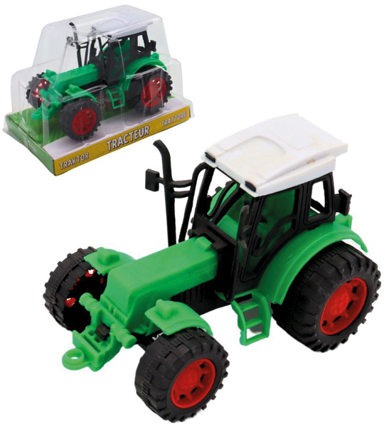 Tracteur 12cm sous blister