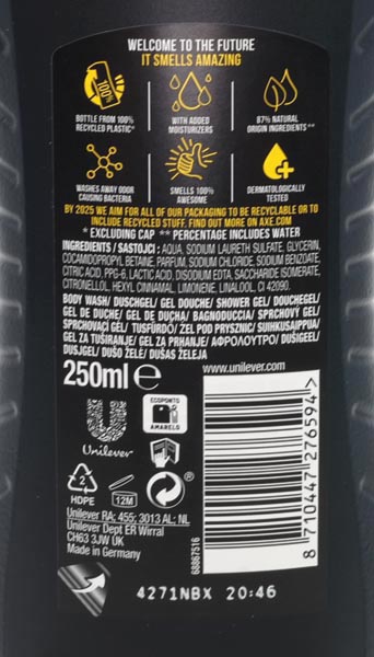 Axe showergel 250ml Alaska