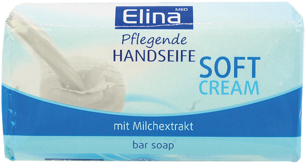 Seife Elina 100g Soft Cream mit Milchextract