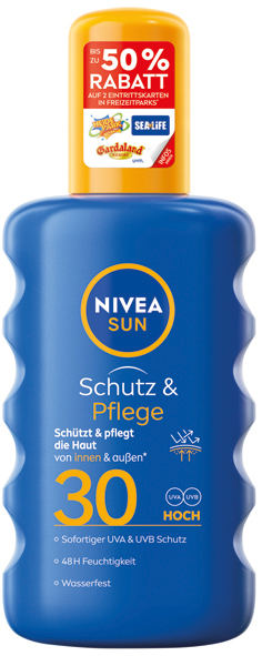 Nivea Sun SPF 30 200ml spray