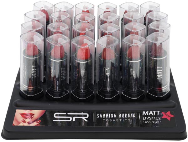 Lippenstift SABRINA 3,8g F10 matt 6 Farben sort.