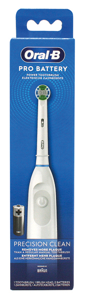 Oral B Toothbrush Pro Battery Precision Clean,