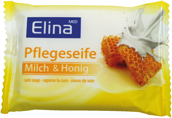 Seife Elina Milch & Honig 25g Stück in Folie