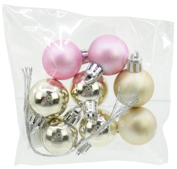 Christbaumkugeln 8er Set! In Trendfarben je 3cm
