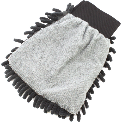 CLEAN Car Microfiber Wash Mitt Chenille 15x20cm