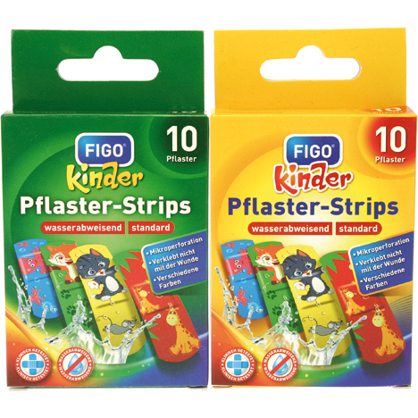 Bandage enfants 10pcs Strips Zoo