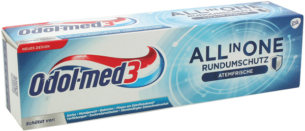 Odol Med3 Toothpaste 75ml ALL-IN-ONE Original