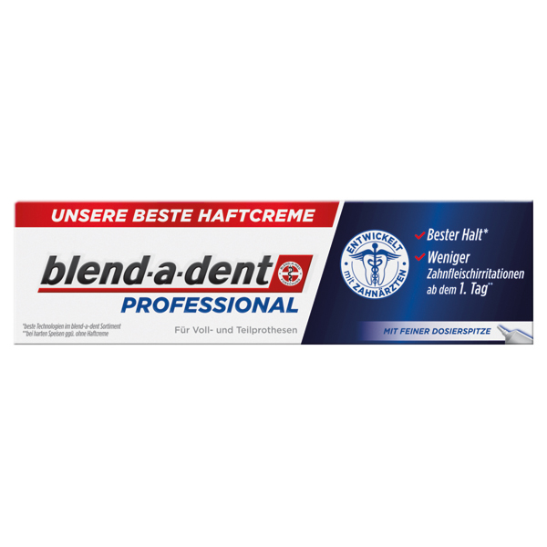 Blend-a-Dent Adhesive Cream 40g Professional