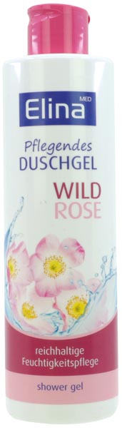 Elina Wild Rose Shower Gel 250ml