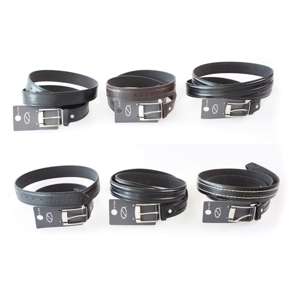 Belt men 6 assorted