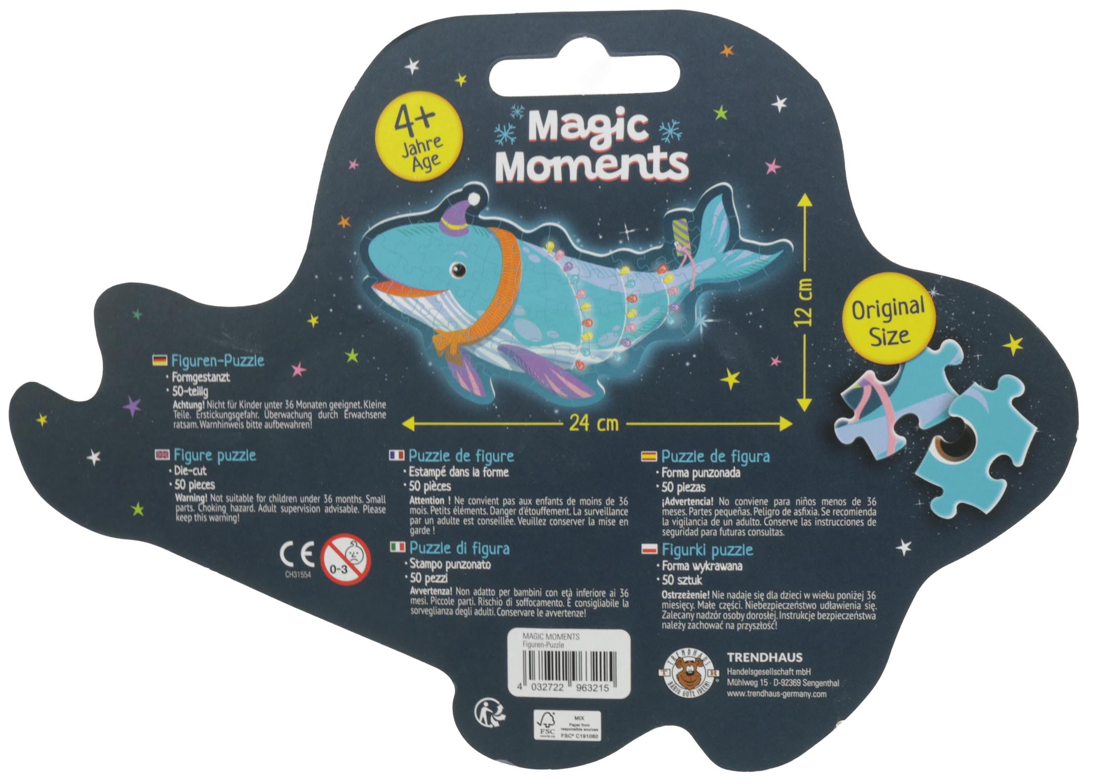 Puzzle 50-piece Magic Moments - Figures, assorted