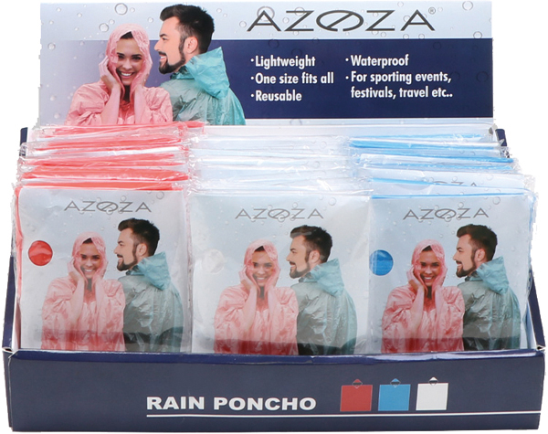 Rain Poncho On-The-Go in One Size