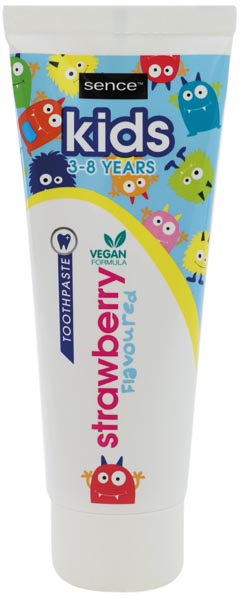Sence Fresh Zahncreme 75ml Kids Erdbeere