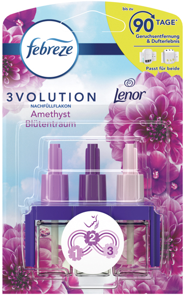 Febreze 3Vol Duftstecker NF 20ml Amethyst Blüten