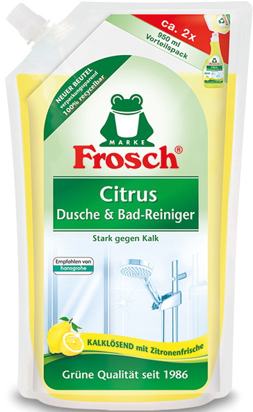 Frosch Citrus Shower & Bath Cleaner refill 950ml