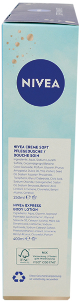 Nivea GP 'Zarte Verwöhnmomente' Dusch 250ml Creme