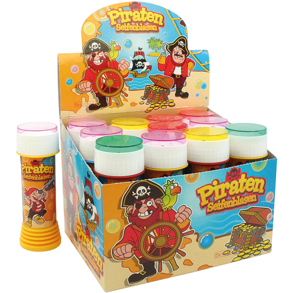 Bulles de savon Pirate 60ml avec Display