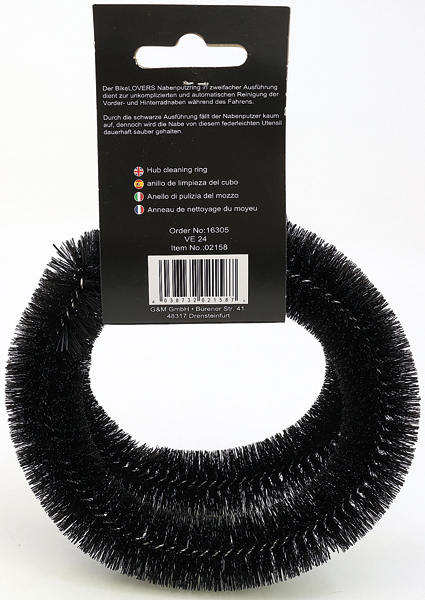 Bike Lovers bicycle hub cleaning ring set of 2,