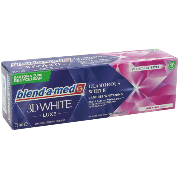 Blend-a-med Dentifrice 3D White 75ml Luxe