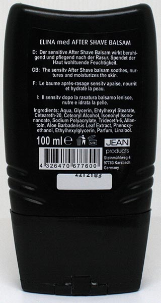 Elina Men Sensitive After Shave Balm 100ml