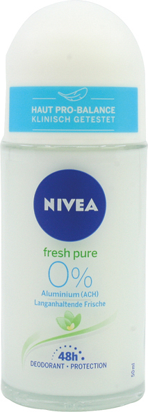 Nivea déodorant à bille 50ml Fresh Pure