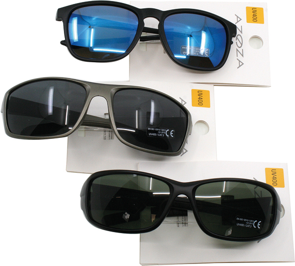 Sunglasses Basic Men 11x ass. UV400 Cat.3