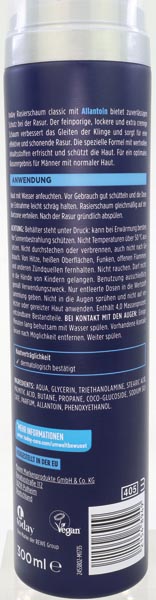 Rasierschaum Today men 300ml Classic