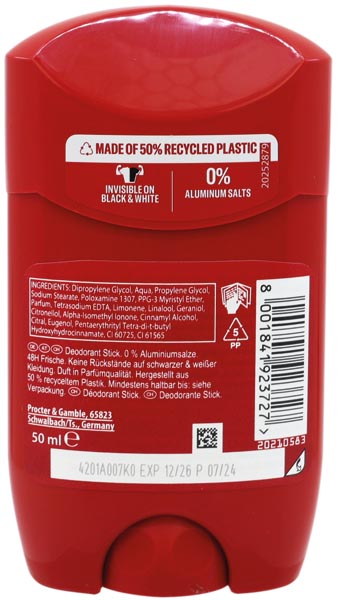 Old Spice Deostick 50ml Original