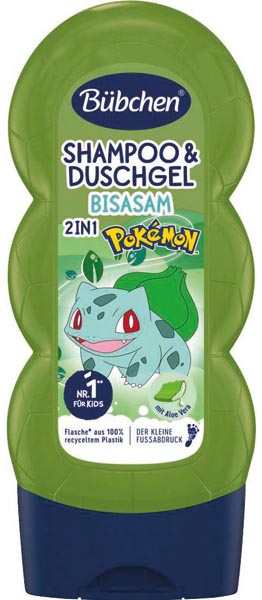 Bübchen Shampoo&Dusch 230ml Pokemon Bisasam