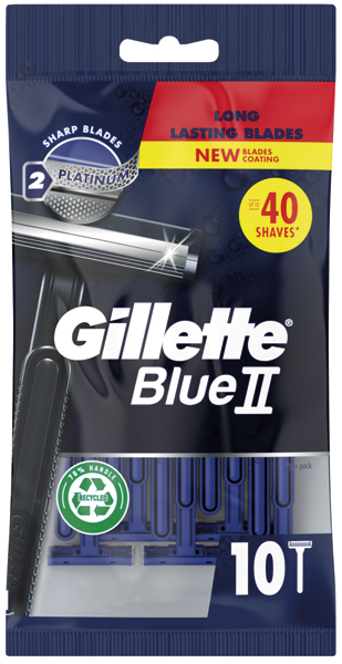 Gillette Blue II 10pcs Razor