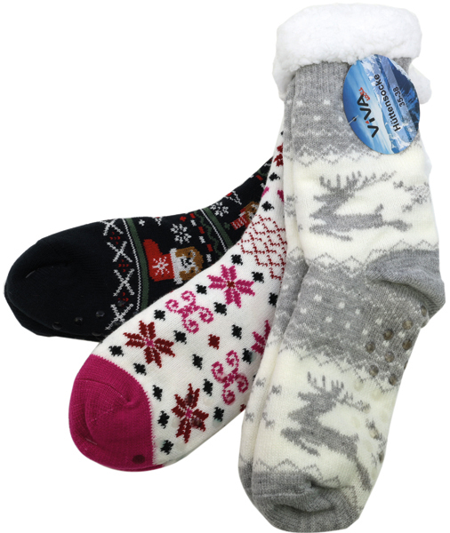 Socks Indoorsocks with Fur sizes 35-38 & 39-41