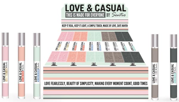 Parfüm Sentio 35ml Love&Casual 50+5 Tester woman