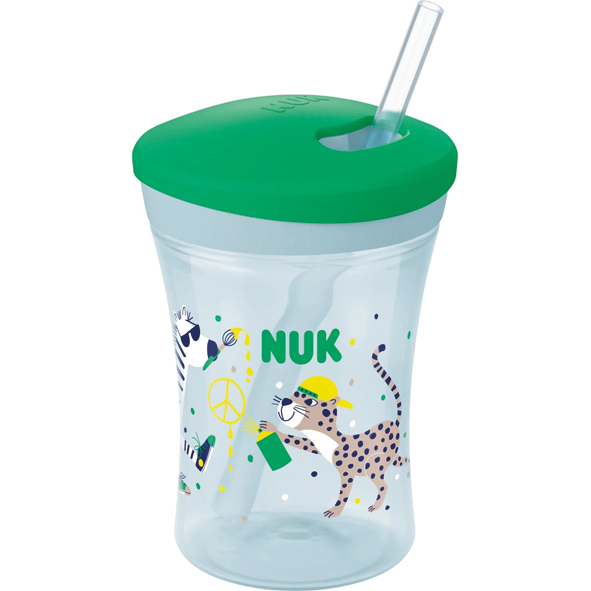 NUK Action Cup 230ml 3 Motive sortiert,12+ m,