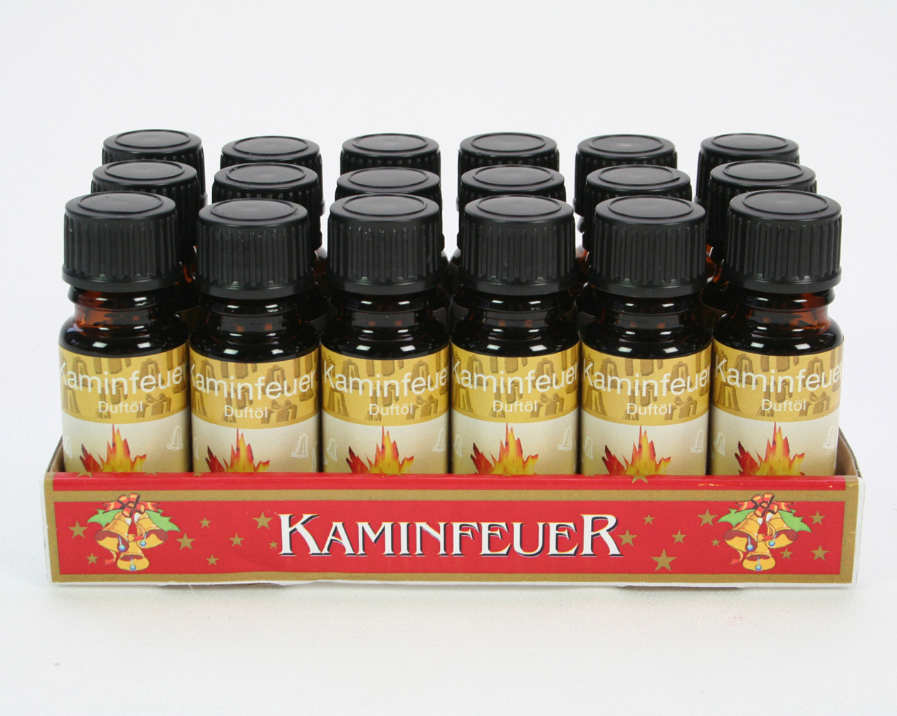 Fragrance oil 10ml fire chimney in glass bottle