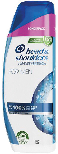 Head&Shoulders shampooing 2x300ml for men