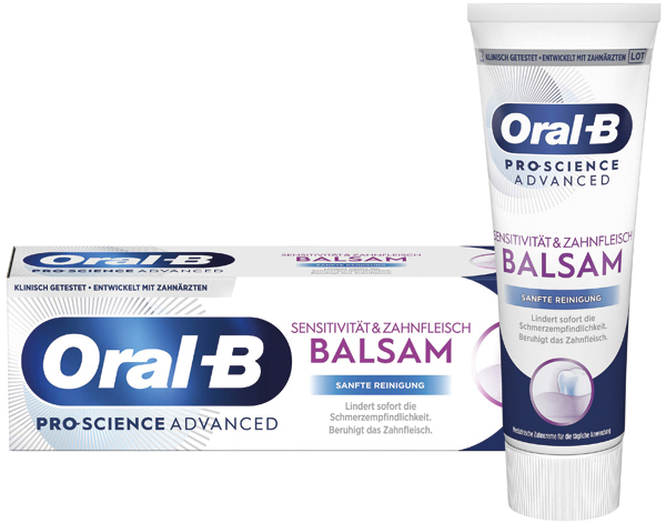 Oral B ZC Pro Science 75ml Nettoyage doux