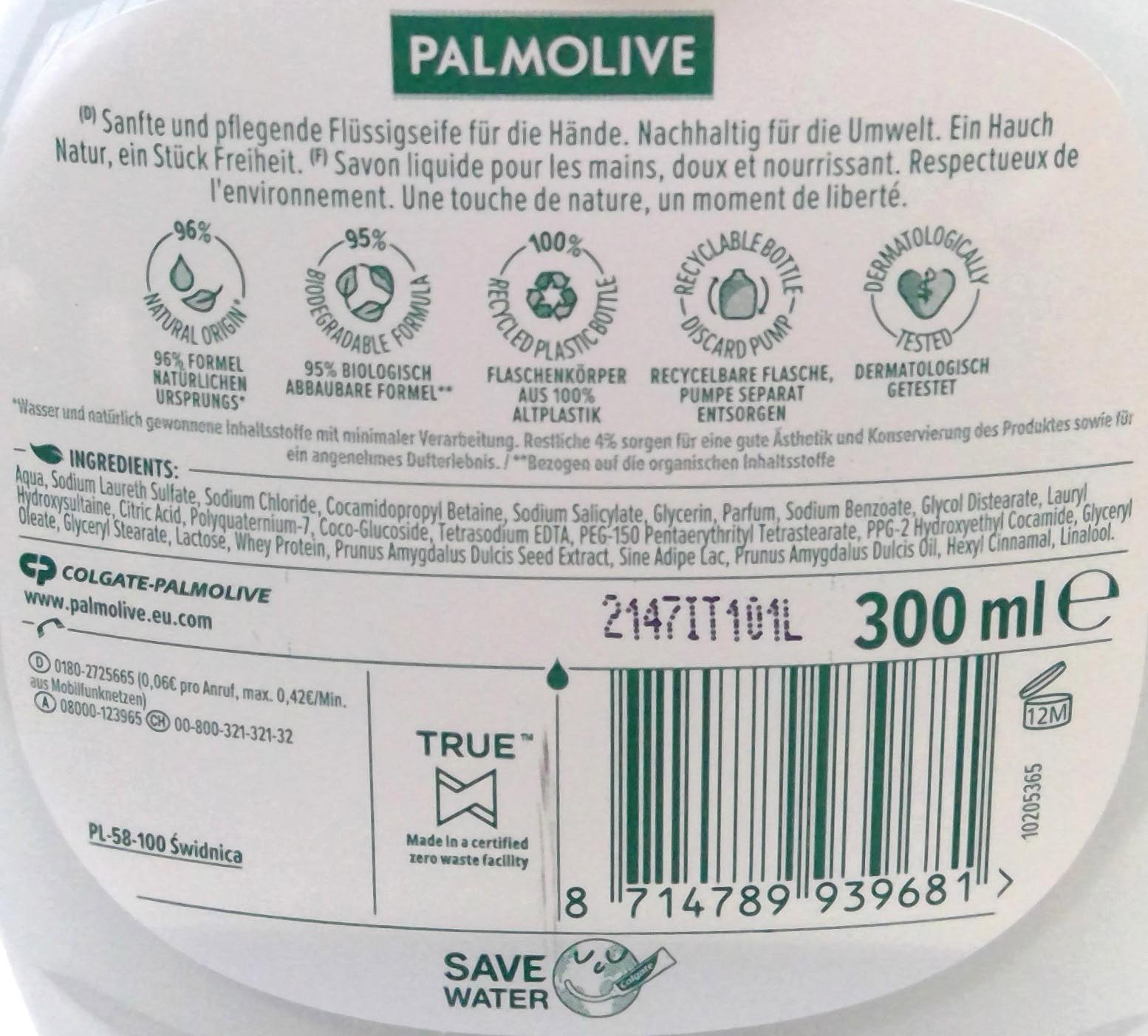 Palmolive Flüssigseife 300ml Milch & Mandel