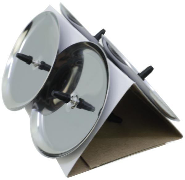 Adventskerzenhalter 4er Set 6cm Teller