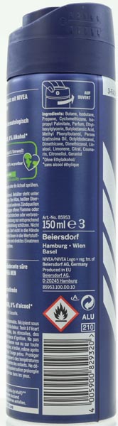 Nivea Deospray Men 150ml Protect Care