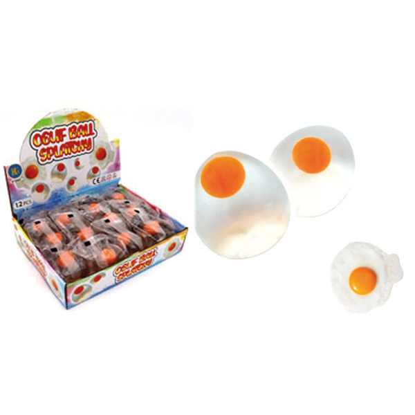 Oeuf Splatch Ball 8cm 12 présentoir