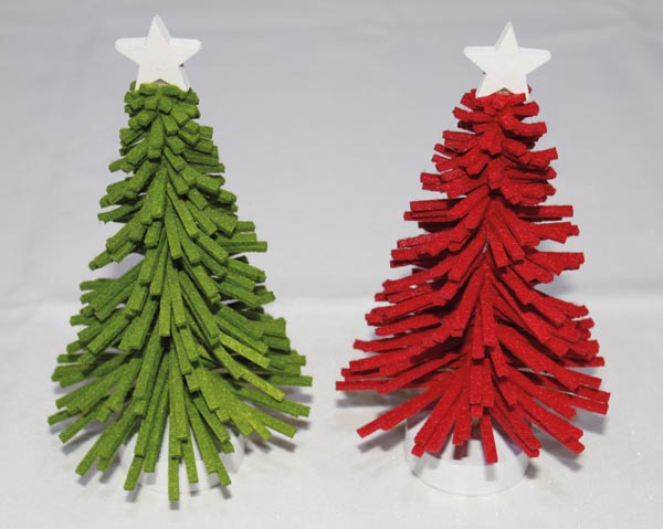 Tannenbaum im trendigen Look XL 15x8x8cm