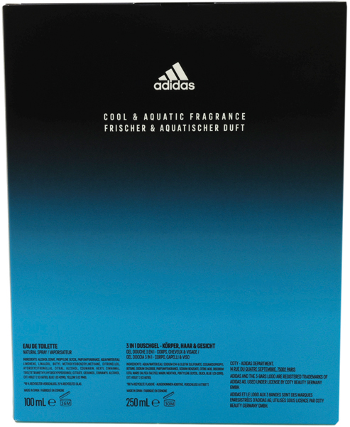 Adidas GP EdT 50ml + Dusch 250ml Ice Dive