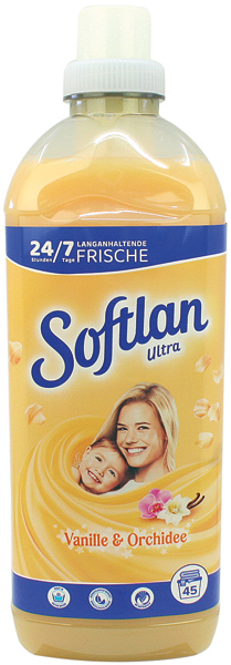 Softlan Weichspüler 1 Liter Vanille & Orchidee