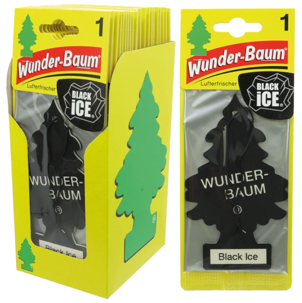 Duft Lufterfrischer Wunderbaum Black Ice