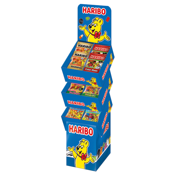 Food Haribo 160/175g "Multi Sauer" 142pcs Display