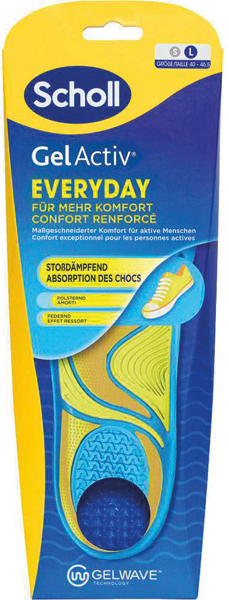 Scholl inlay sole GelActiv Everyday size L