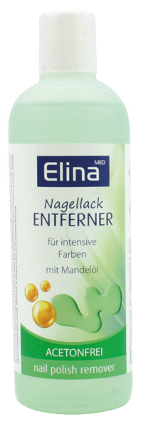 Nail polish remover Elina 200ml acetone-free